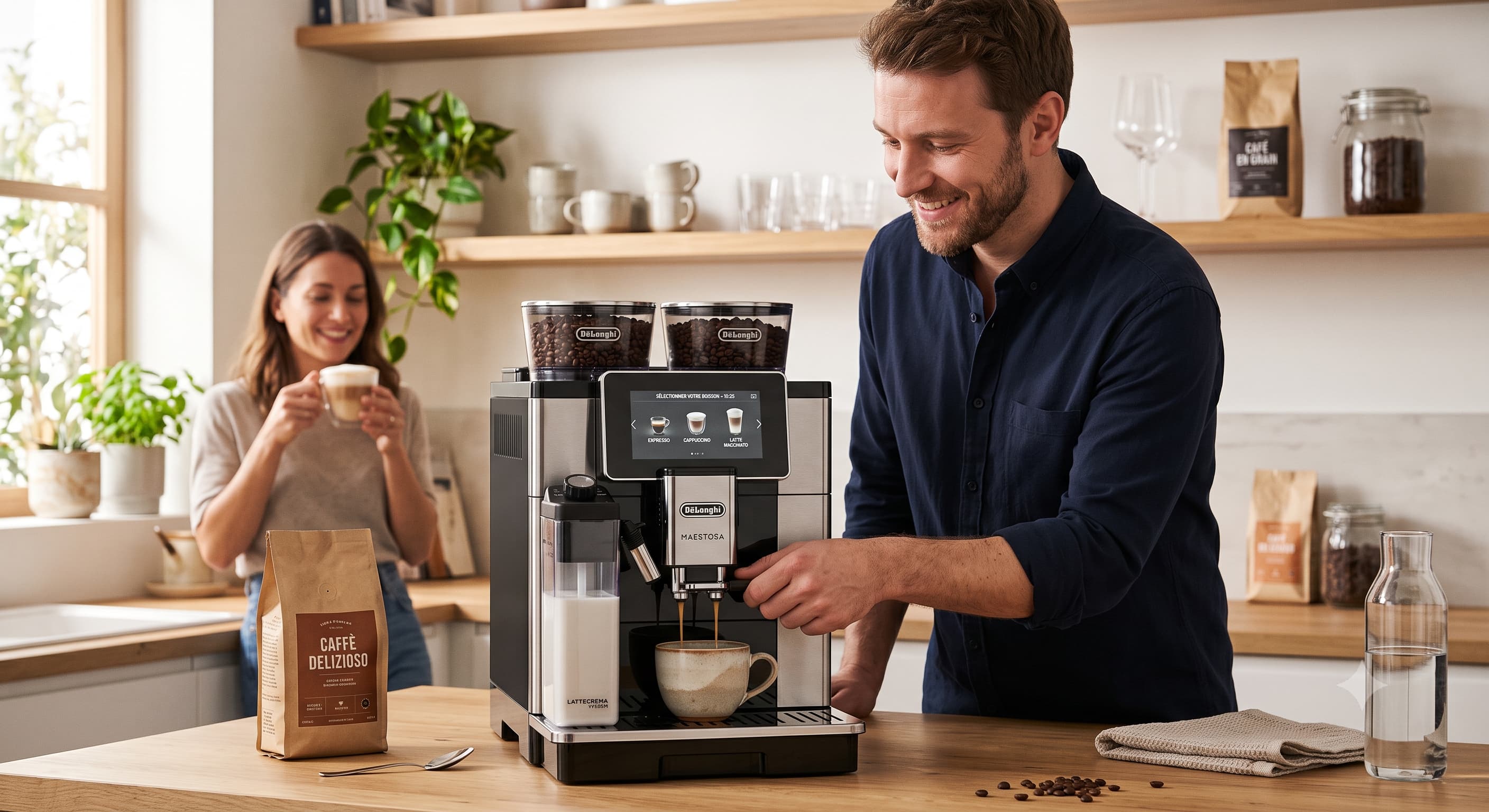 Machine à Café à Grain Delonghi
